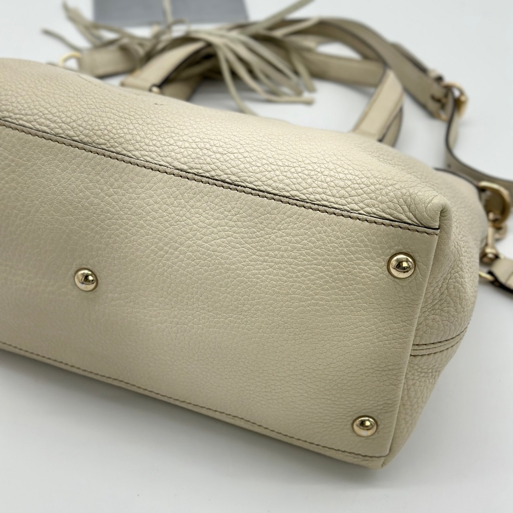 AUTHENTIC Gucci GG Logo Leather Soho Shoulder Bag Crossbody - Picture 9 of 14